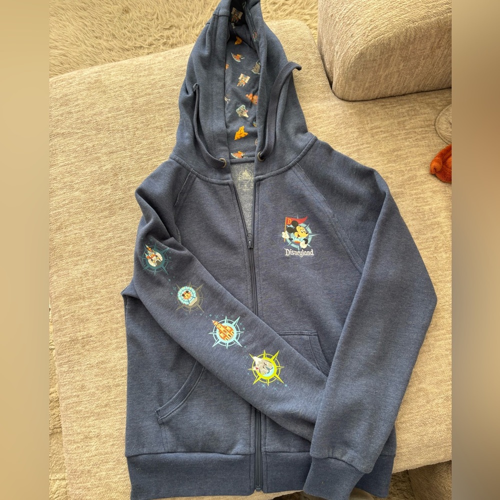 Disneyland Blue Hoodie